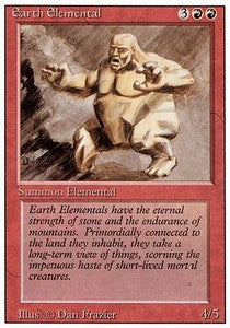 Earth Elemental - Revised (Uncommon)