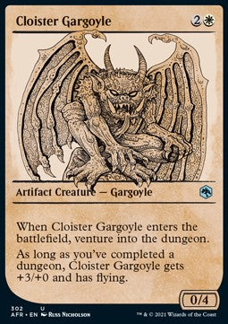 Cloister Gargoyle - Adventures in the Forgotten Realms: Extras (Uncommon) [XAFR-302]