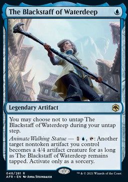 The Blackstaff of Waterdeep - Adventures in the Forgotten Realms (Rare) [AFR-48]