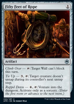 Fifty Feet of Rope - Adventures in the Forgotten Realms (Uncommon) [AFR-244]