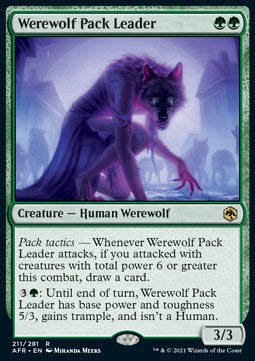 Werewolf Pack Leader - Adventures in the Forgotten Realms (Rare) [AFR-211]