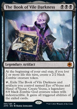 The Book of Vile Darkness - Adventures in the Forgotten Realms (Mythic) [AFR-91]