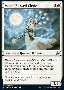 Moon-Blessed Cleric - Adventures in the Forgotten Realms (Uncommon) [AFR-26]