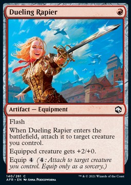 Dueling Rapier - Adventures in the Forgotten Realms (Common) [AFR-140]