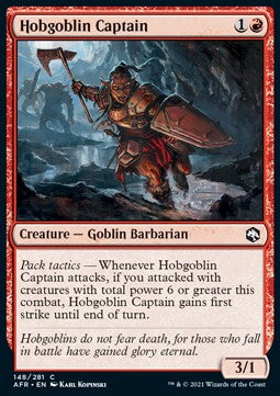 Hobgoblin Captain - Adventures in the Forgotten Realms (Common) [AFR-148]