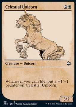 Celestial Unicorn - Adventures in the Forgotten Realms: Extras (Common) [XAFR-301]