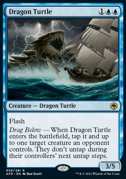 Dragon Turtle - Adventures in the Forgotten Realms (Rare) [AFR-56]