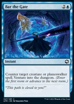 Bar the Gate - Adventures in the Forgotten Realms (Common) [AFR-47]