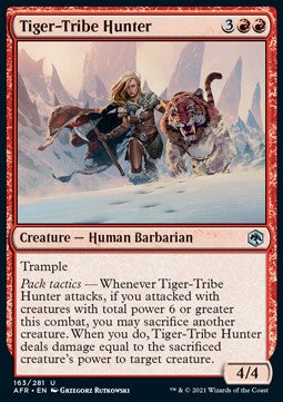 Tiger-Tribe Hunter - Adventures in the Forgotten Realms (Uncommon) [AFR-163]