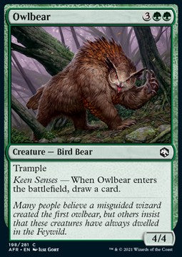 Owlbear - Adventures in the Forgotten Realms (Common) [AFR-198]