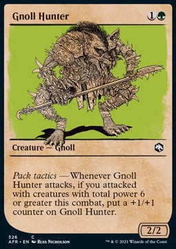 Gnoll Hunter - Adventures in the Forgotten Realms: Extras (Common) [XAFR-326]