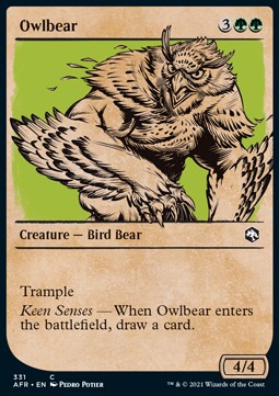 Owlbear - Adventures in the Forgotten Realms: Extras (Common) [XAFR-331]