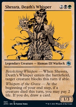 Shessra, Death's Whisper - Adventures in the Forgotten Realms: Extras (Uncommon) [XAFR-345]