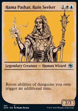 Hama Pashar, Ruin Seeker - Adventures in the Forgotten Realms: Extras (Uncommon) [XAFR-341]