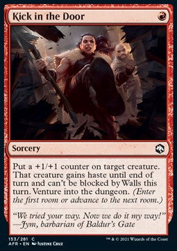 Kick in the Door - Adventures in the Forgotten Realms (Common) [AFR-153]