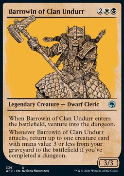 Barrowin of Clan Undurr - Adventures in the Forgotten Realms: Extras (Uncommon) [XAFR-336]