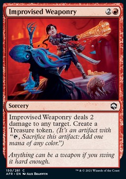 Improvised Weaponry - Adventures in the Forgotten Realms (Common) [AFR-150]