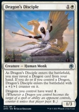 Dragon's Disciple - Adventures in the Forgotten Realms (Uncommon) [AFR-13]