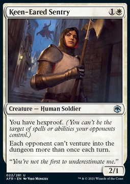 Keen-Eared Sentry - Adventures in the Forgotten Realms (Uncommon) [AFR-22]