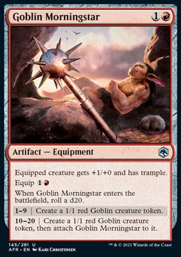Goblin Morningstar - Adventures in the Forgotten Realms (Uncommon) [AFR-145]