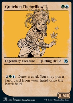 Gretchen Titchwillow - Adventures in the Forgotten Realms: Extras (Uncommon) [XAFR-340]