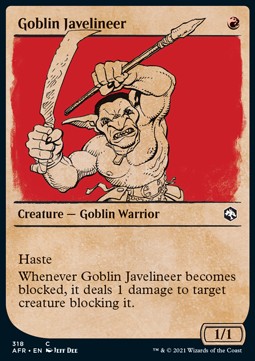 Goblin Javelineer - Adventures in the Forgotten Realms: Extras (Common) [XAFR-318]