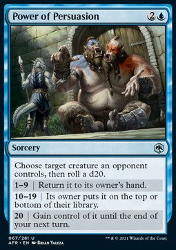 Power of Persuasion - Adventures in the Forgotten Realms (Uncommon) [AFR-67]