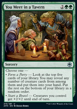 You Meet in a Tavern - Adventures in the Forgotten Realms (Uncommon) [AFR-215]