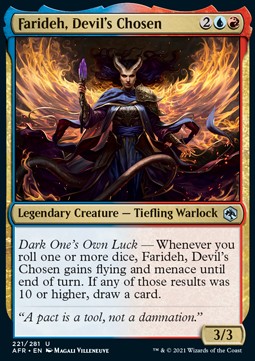 Farideh, Devil's Chosen - Adventures in the Forgotten Realms (Uncommon) [AFR-221]