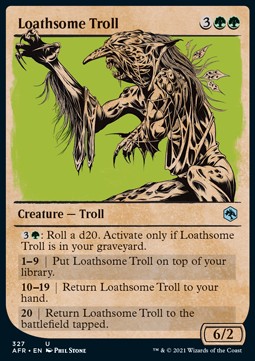 Loathsome Troll - Adventures in the Forgotten Realms: Extras (Uncommon) [XAFR-327]