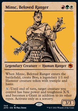 Minsc, Beloved Ranger - Adventures in the Forgotten Realms: Extras (Mythic) [XAFR-344]