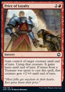 Price of Loyalty - Adventures in the Forgotten Realms (Common) [AFR-159]