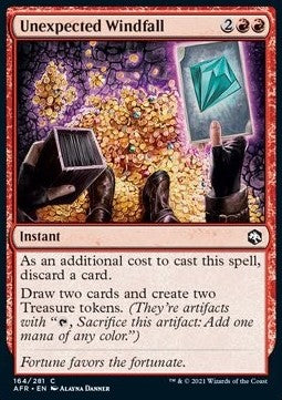 Unexpected Windfall - Adventures in the Forgotten Realms (Common) [AFR-164]