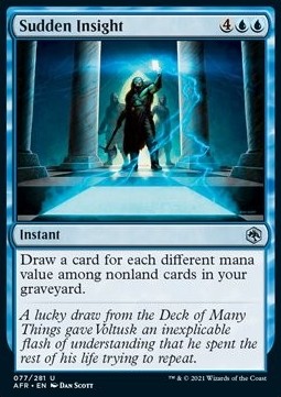 Sudden Insight - Adventures in the Forgotten Realms (Uncommon) [AFR-77]