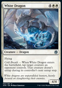 White Dragon - Adventures in the Forgotten Realms (Uncommon) [AFR-41]