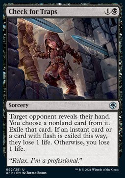 Check for Traps - Adventures in the Forgotten Realms (Uncommon) [AFR-92]