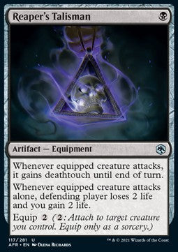 Reaper's Talisman - Adventures in the Forgotten Realms (Uncommon) [AFR-117]