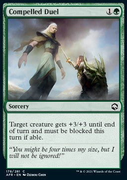 Compelled Duel - Adventures in the Forgotten Realms (Common) [AFR-178]