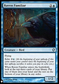 Raven Familiar - The List (Uncommon) [ZNL-55]