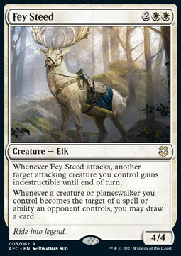 Fey Steed - Commander: Adventures in the Forgotten Realms (Rare) [AFC-5]