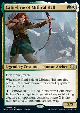 Catti-brie of Mithral Hall - Commander: Adventures in the Forgotten Realms (Rare) [AFC-44]