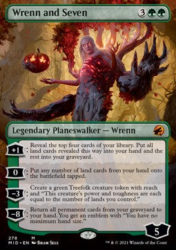 Wrenn and Seven - Innistrad: Midnight Hunt: Extras (Mythic) [XMID-278]