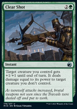 Clear Shot - Innistrad: Midnight Hunt (Uncommon) [MID-176]
