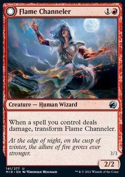 Flame Channeler // Embodiment of Flame - Innistrad: Midnight Hunt (Uncommon) [MID-141]