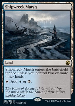 Shipwreck Marsh - Innistrad: Midnight Hunt (Rare) [MID-267]