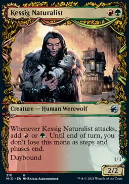 Kessig Naturalist // Lord of the Ulvenwald - Innistrad: Midnight Hunt: Extras (Uncommon) [XMID-310]