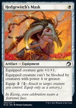 Hedgewitch's Mask - Innistrad: Midnight Hunt (Common) [MID-23]