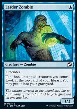 Larder Zombie - Innistrad: Midnight Hunt (Common) [MID-58]