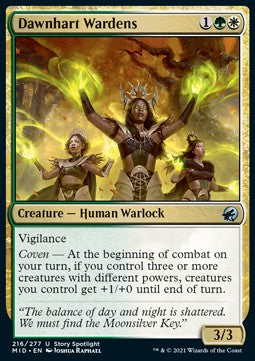 Dawnhart Wardens - Innistrad: Midnight Hunt (Uncommon) [MID-216]