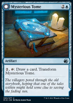 Mysterious Tome // Chilling Chronicle - Innistrad: Midnight Hunt (Uncommon) [MID-63]
